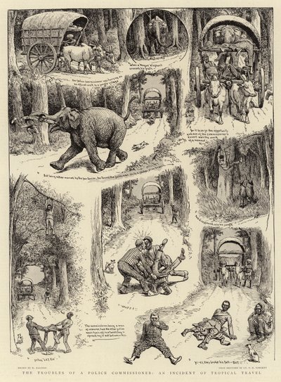 The Troubles of a Police Commissioner, an Incident of Tropical Travel by William Ralston